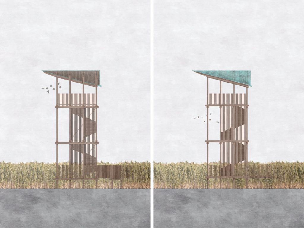 Sātiņi Bird Watching Tower - Observation tower - redzet.eu