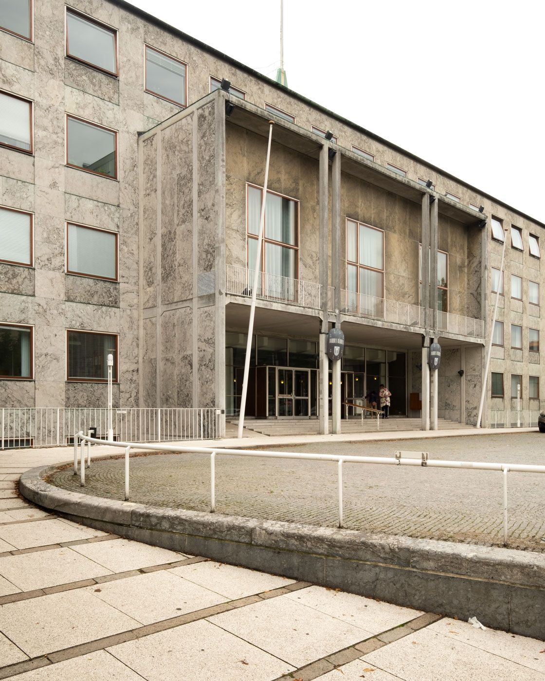 Jan Konings Radhus Aarhus Arne Jacobsen Entrance